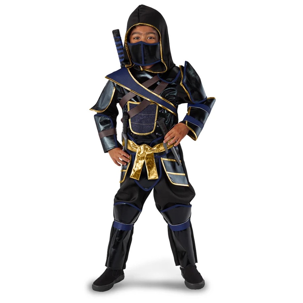 Teetot & Co., Inc. Gold Ninja Kids Costume- Size M (5/6). 2 available